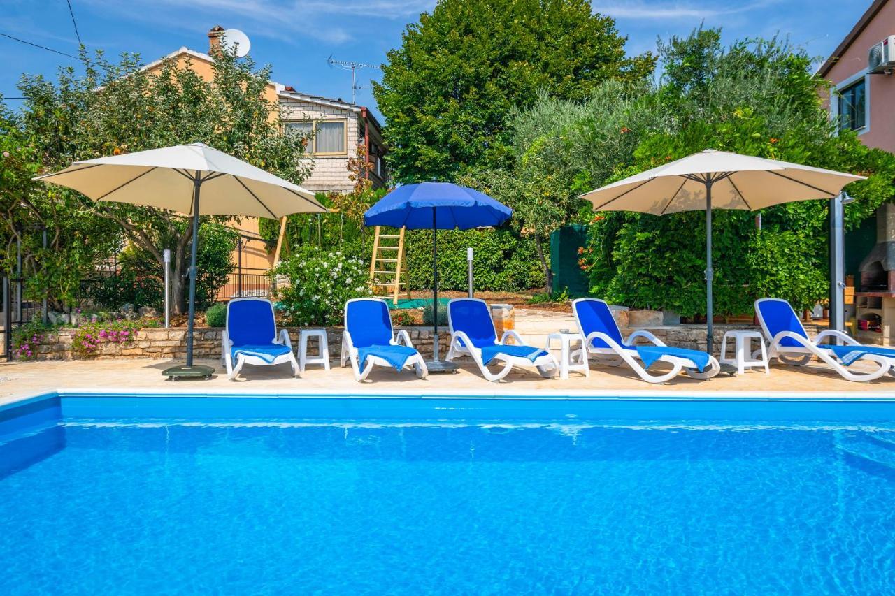 Villa Margerita With Private Pool, Yard And Parking Kaštelir Zewnętrze zdjęcie